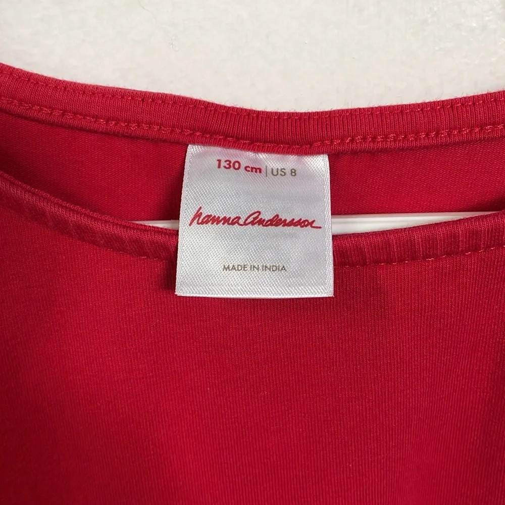 Hanna Andersson twirl polka dot dress size 8 - Picture 3 of 4